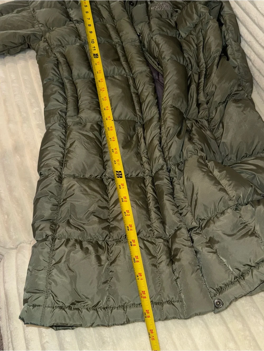 The North Face VTG Women’s XS 600 Fill Down Jacket Olive Green